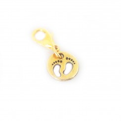 Baby Feet Dangle - Gold Tone